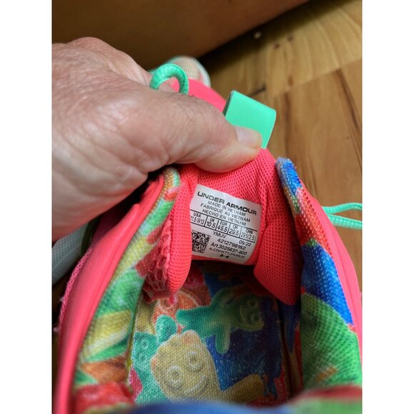 Under Armour Curry HOVR Splash 2 Sour Patch Shoes 3025637-600 Mens Size 11.5 - Picture 12 of 12